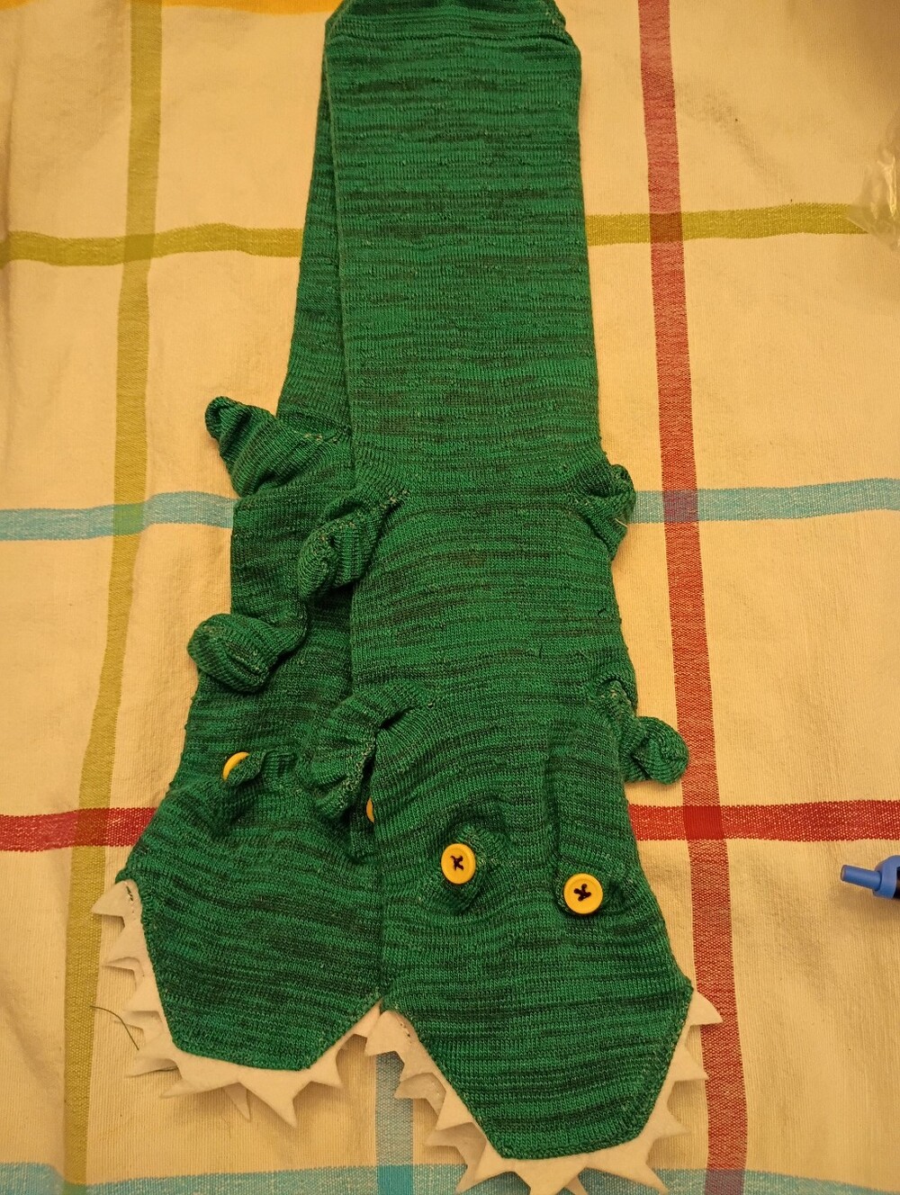 Croc Socks With Feet And Button Eyes
